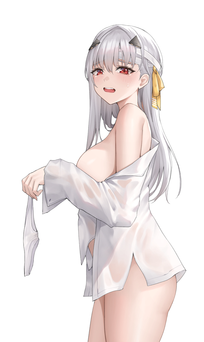 This is a pixiv picture whose title is パンツ履きたくないマリアン.