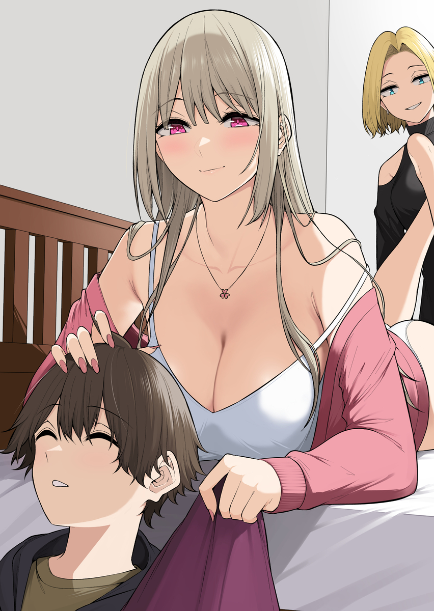 This is a pixiv picture whose title is 慈愛に満ちたギャル.