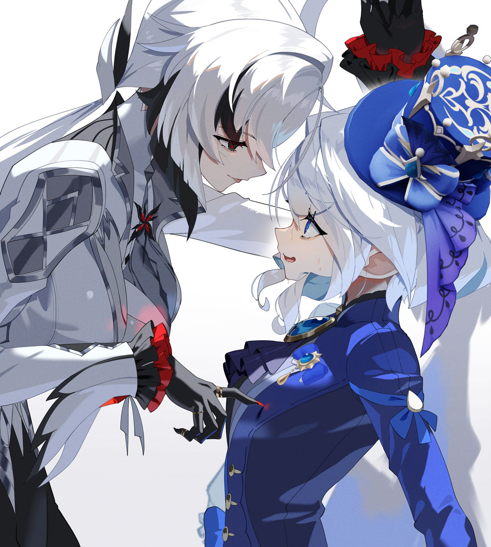 This is a pixiv picture whose title is フ「よ、ようこそ召使…。」.