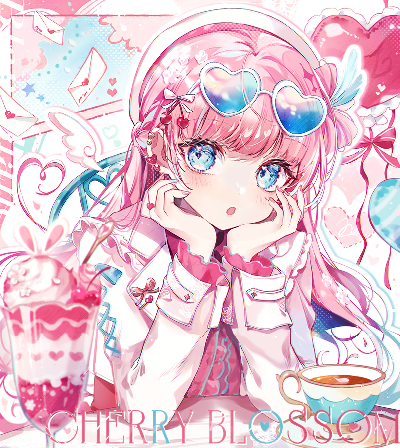 This is a pixiv picture whose title is Cherry Blossom🌸.