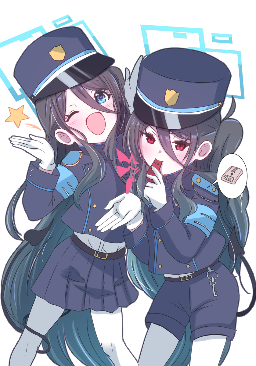 This is a pixiv picture whose title is シュポリスｓ.