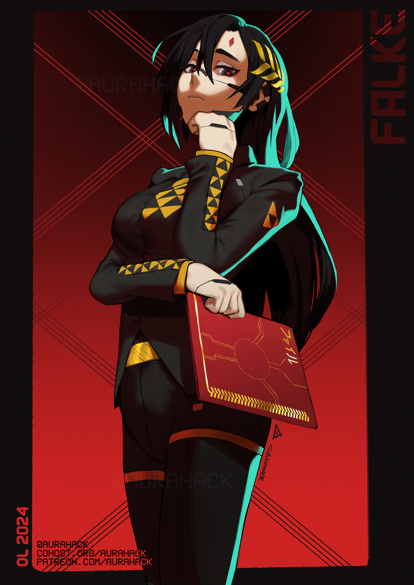 This is a pixiv picture whose title is OL FALKE.