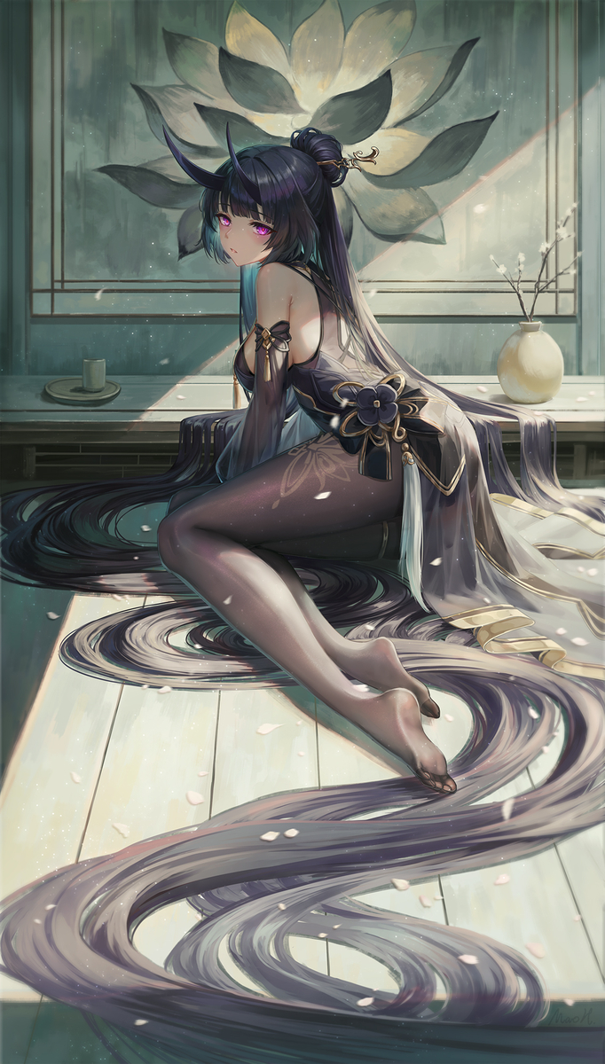 This is a pixiv picture whose title is 午後.