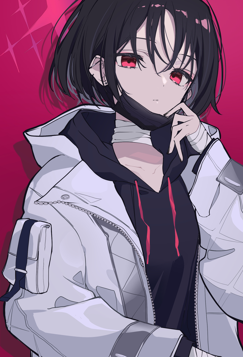 This is a pixiv picture whose title is 戒野.