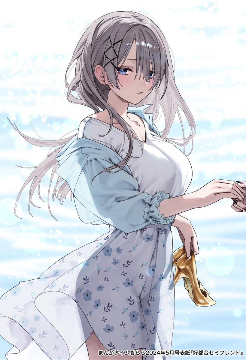 This is a pixiv picture whose title is 春の海.