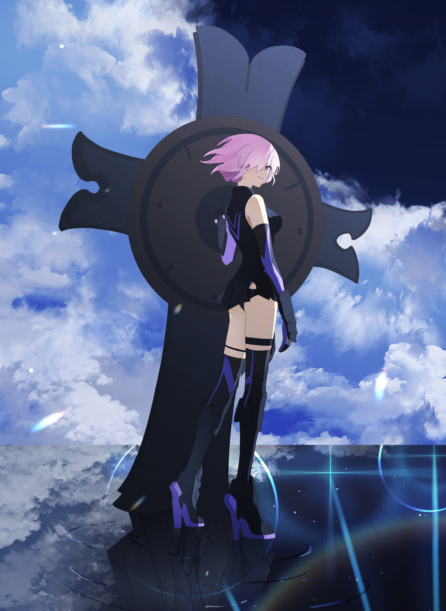 This is a pixiv picture whose title is 旅.