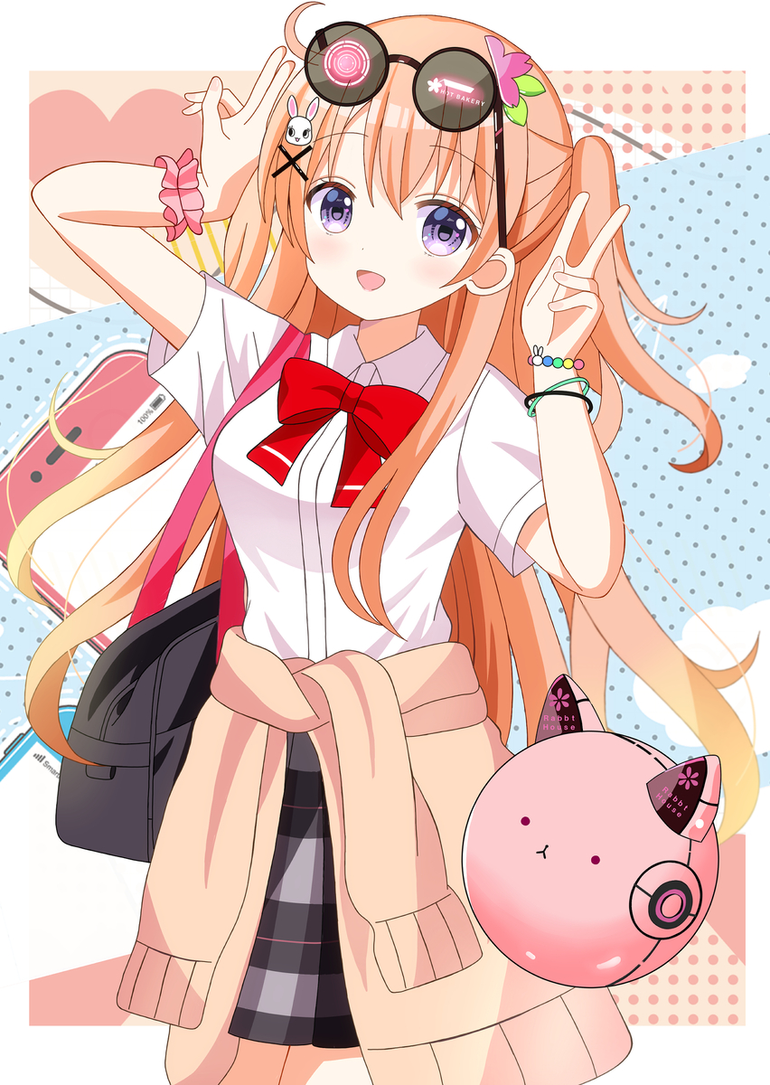 This is a pixiv picture whose title is クロラビ　ココアちゃん.