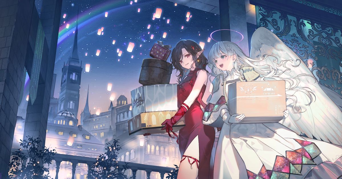 This is a pixiv picture whose title is プレゼント.