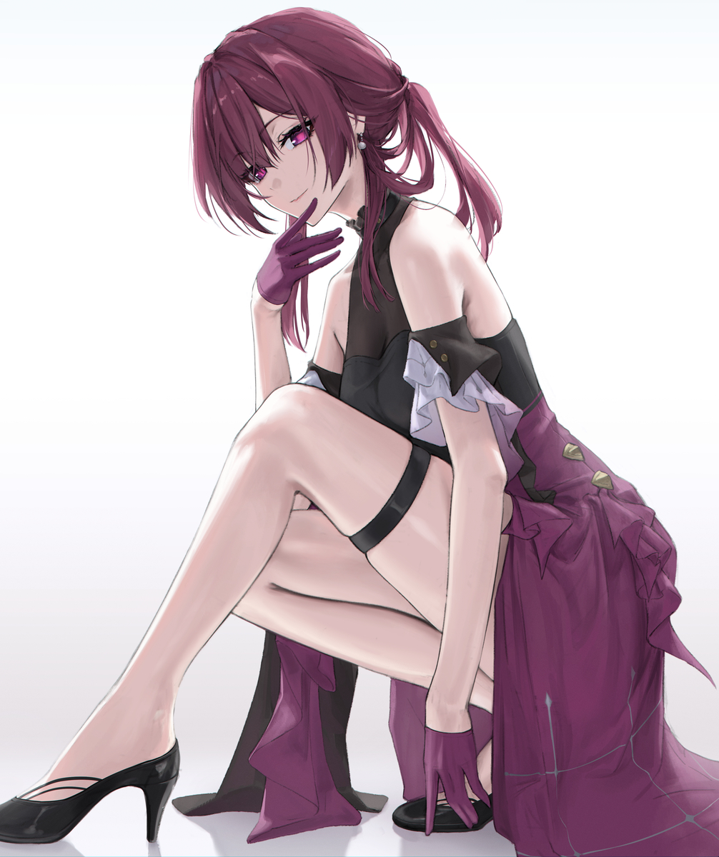 This is a pixiv picture whose title is コンサートドレスカフカさん.