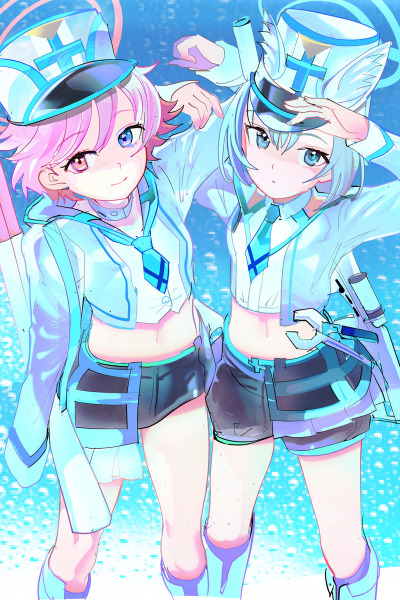 This is a pixiv picture whose title is アビドスハイランダー.