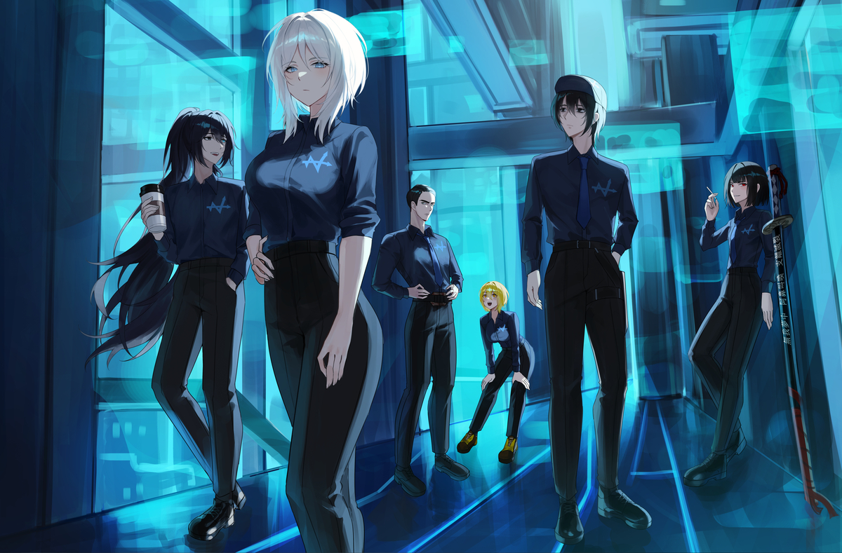 This is a pixiv picture whose title is W Corp..