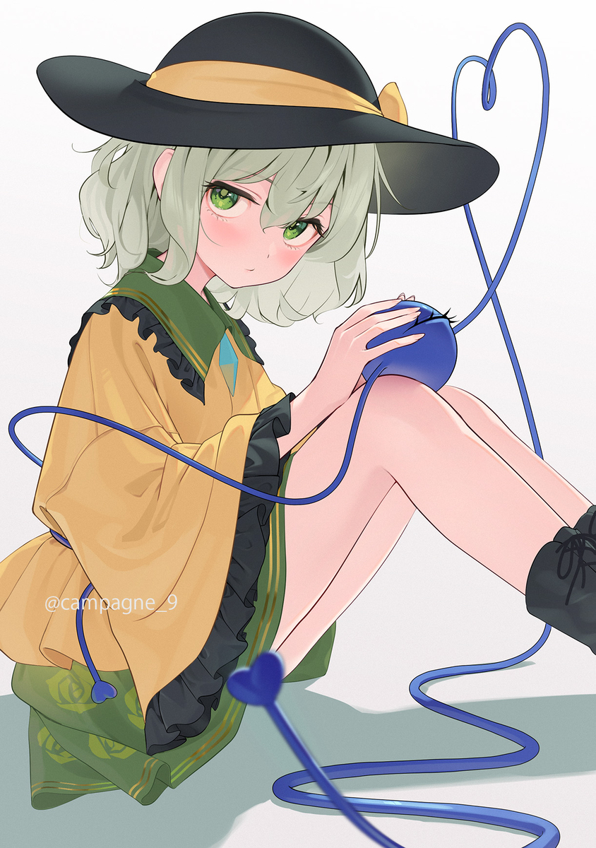 This is a pixiv picture whose title is こいし.