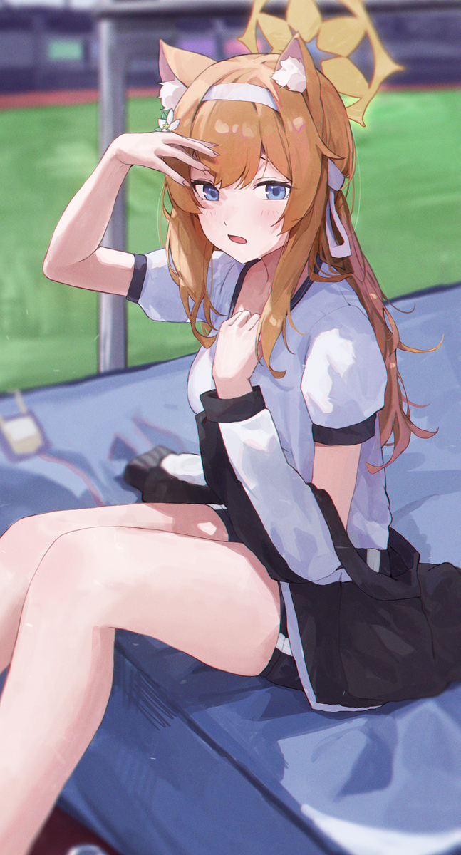 This is a pixiv picture whose title is 伊落マリー(体操服).