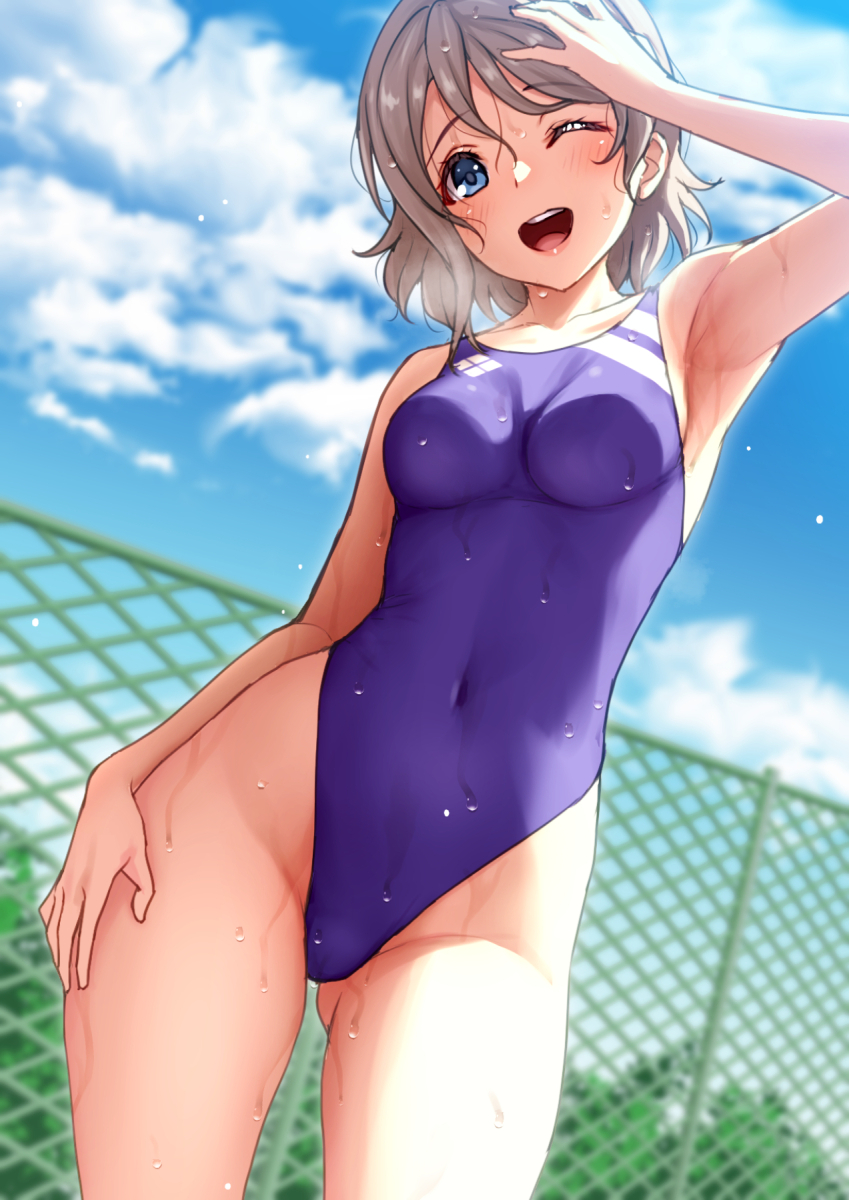 This is a pixiv picture whose title is 曜ちゃん2024.