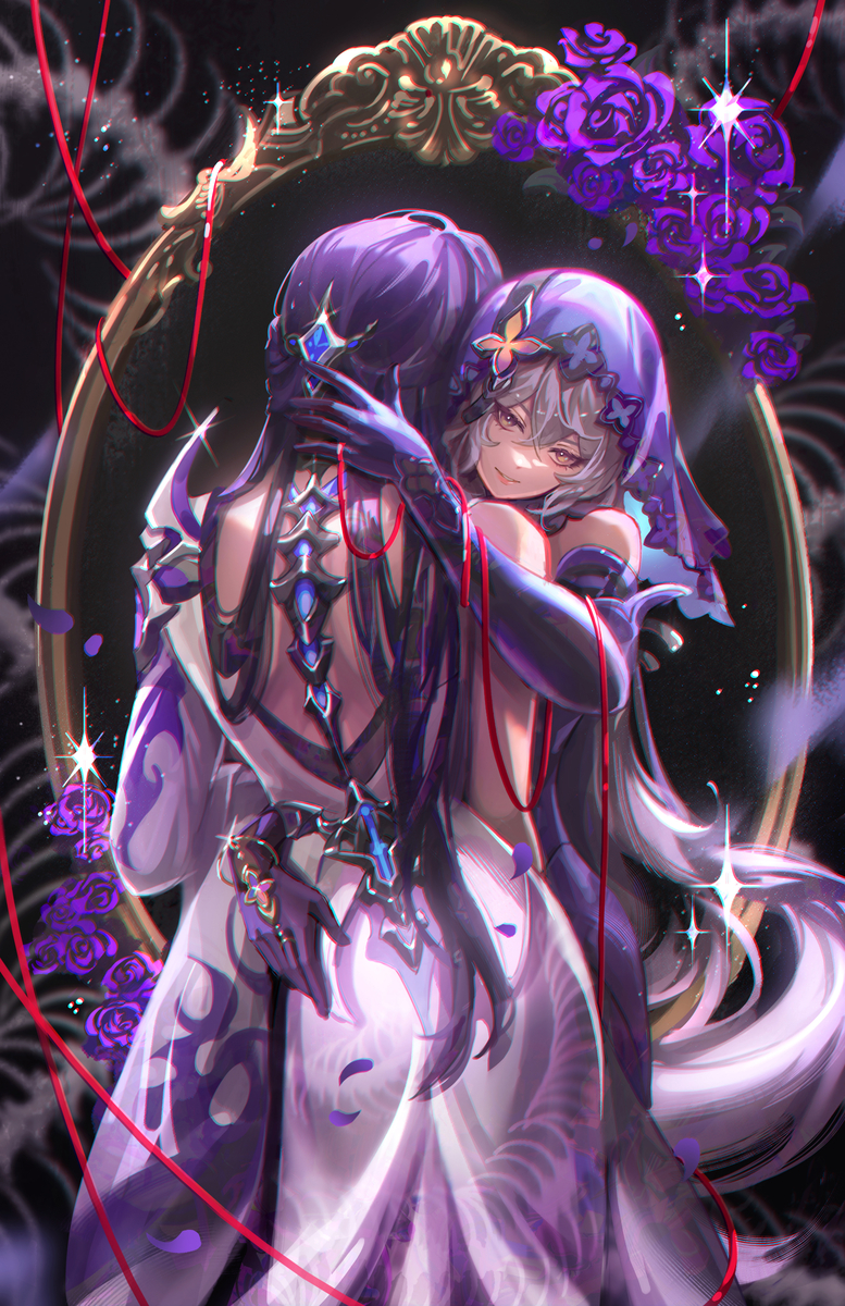 This is a pixiv picture whose title is Nocturne.