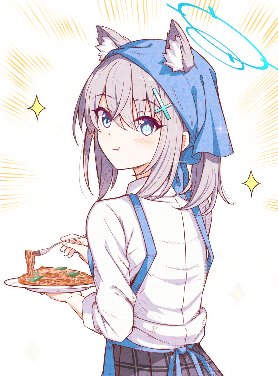 This is a pixiv picture whose title is シロコ.