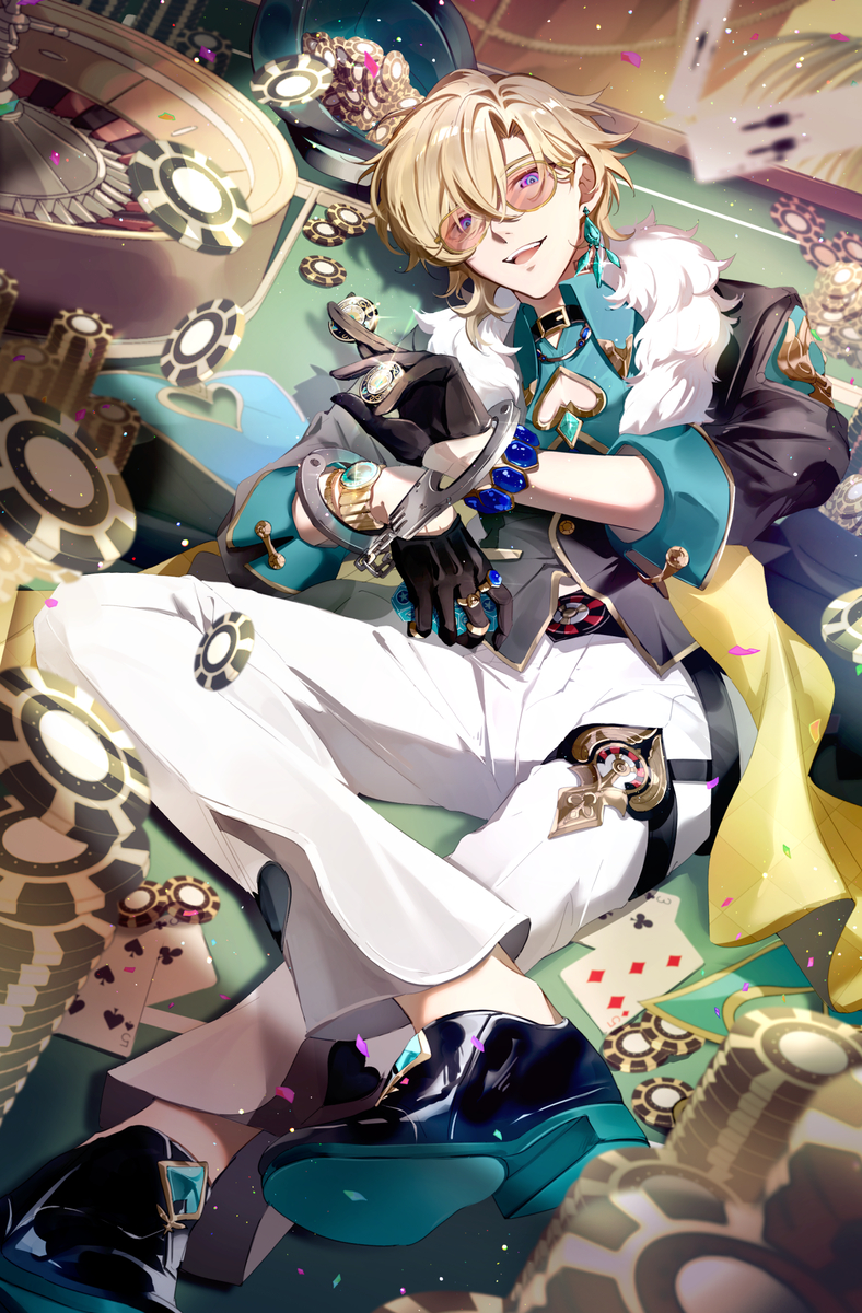 This is a pixiv picture whose title is アベンチュリン.