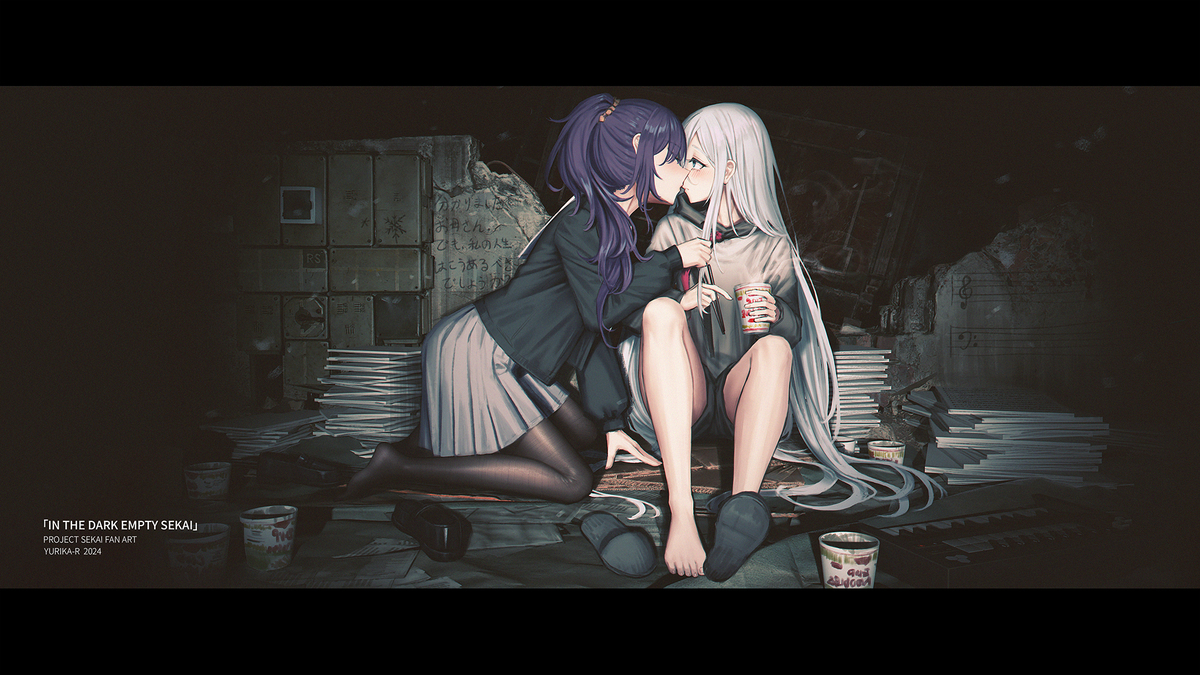 This is a pixiv picture whose title is IN DARKNESS.