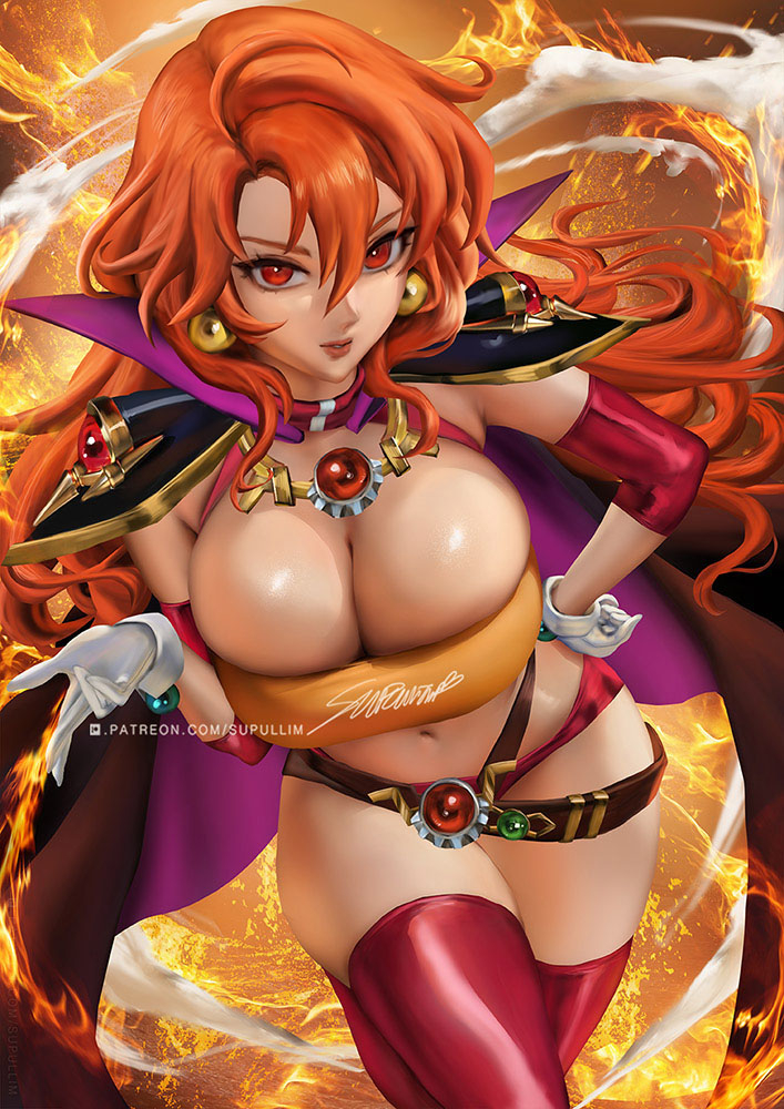 This is a pixiv picture whose title is Lina Inverse_リナ=インバース.