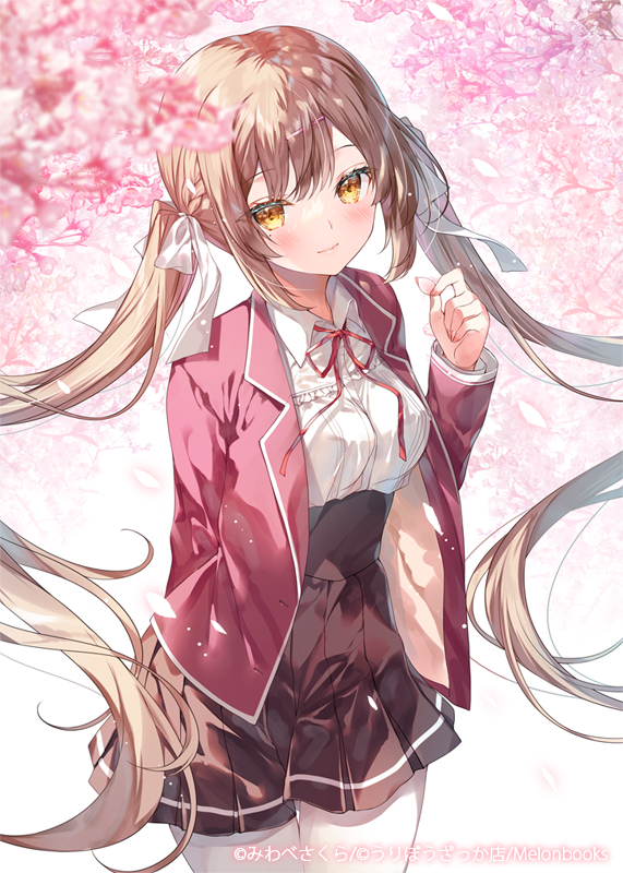 This is a pixiv picture whose title is pink.