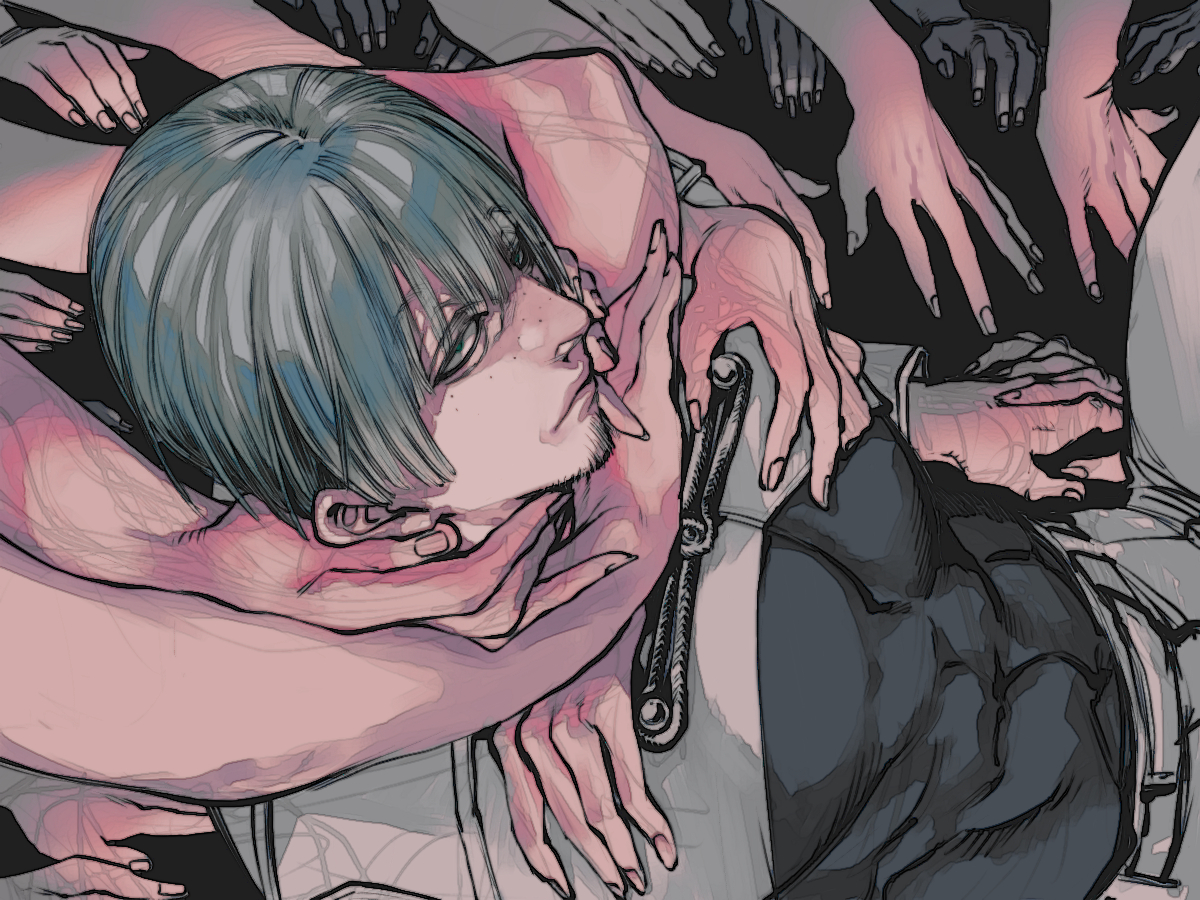 This is a pixiv picture whose title is ヴァンガ落書き詰め17.