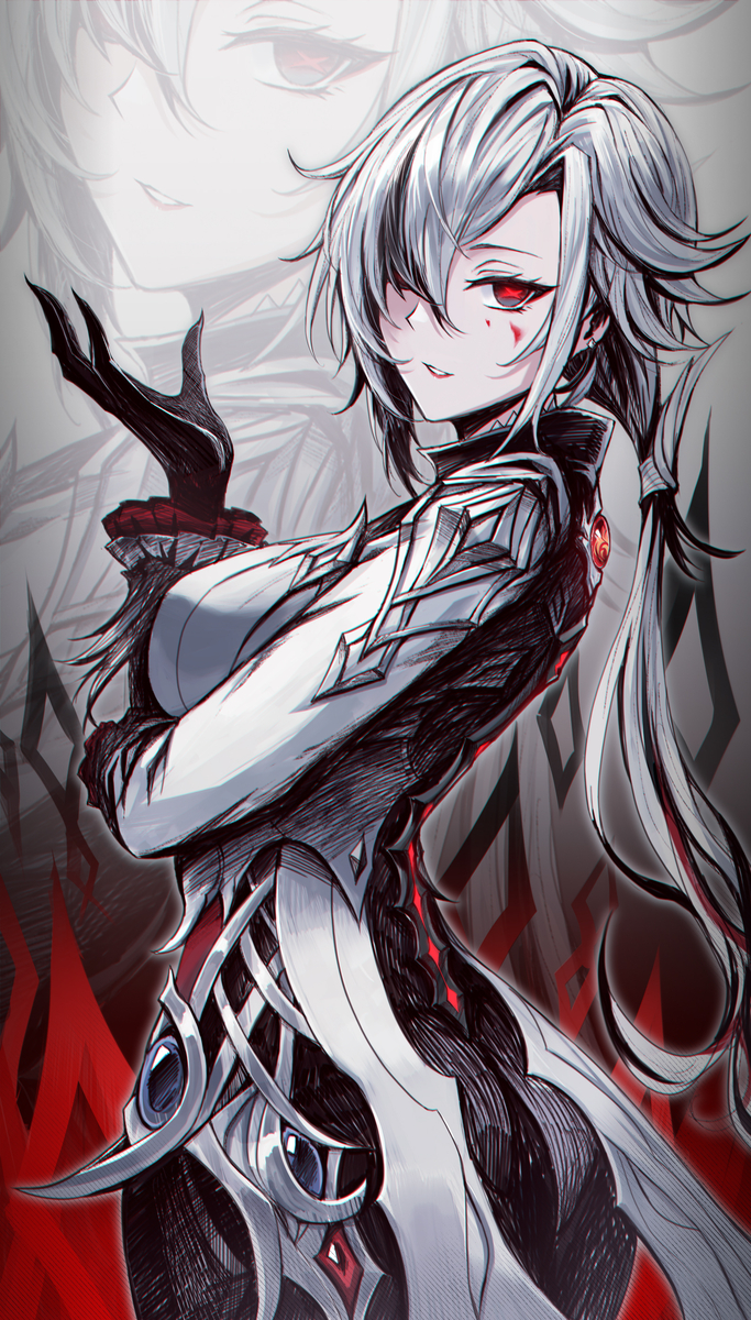 This is a pixiv picture whose title is 阿蕾奇诺.