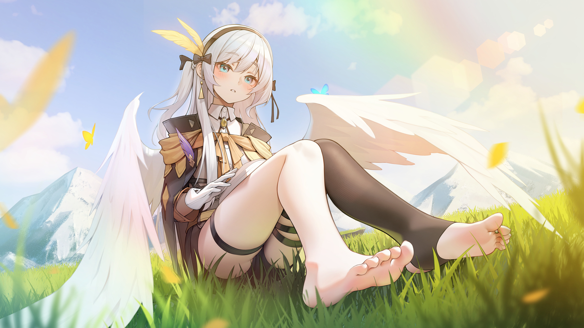 This is a pixiv picture whose title is commission.