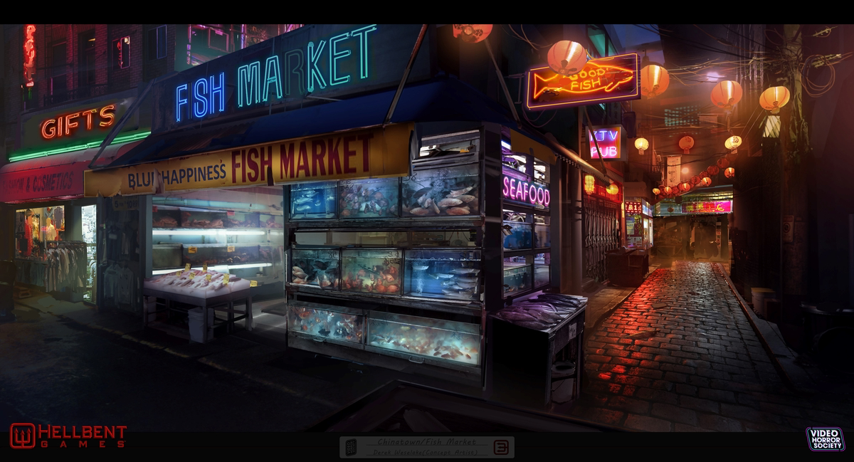 This is a pixiv picture whose title is VHS - Chinatown 04.