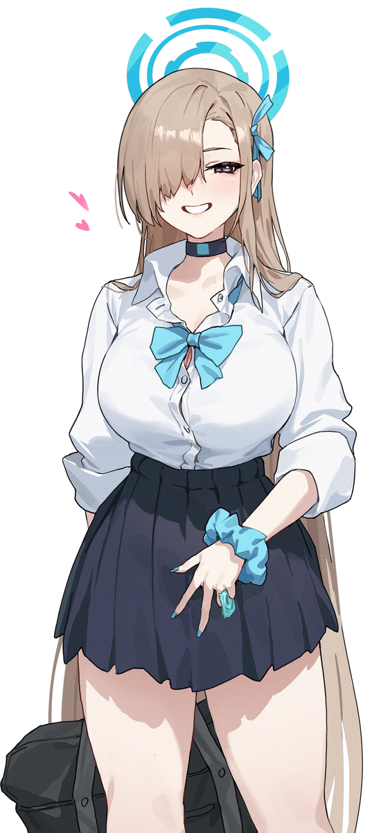 This is a pixiv picture whose title is 摸鱼.