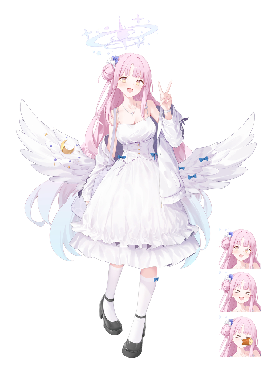 This is a pixiv picture whose title is 聖園ミカ（私服）.