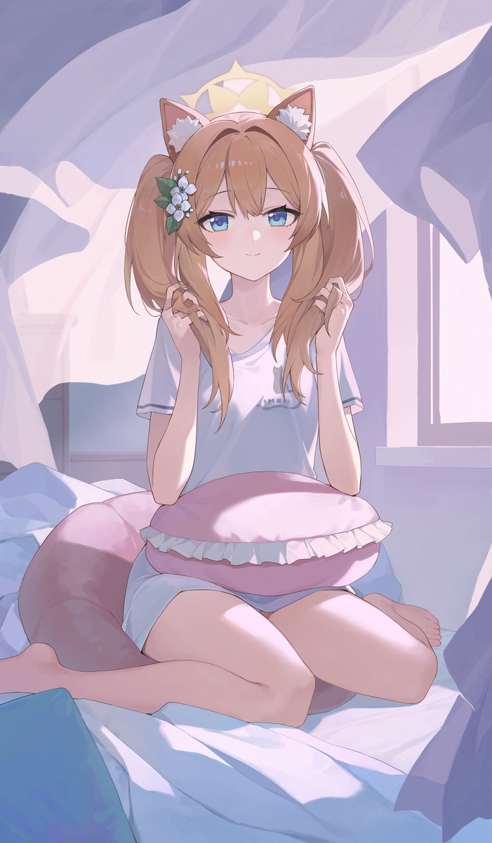 This is a pixiv picture whose title is 玛丽睡衣.