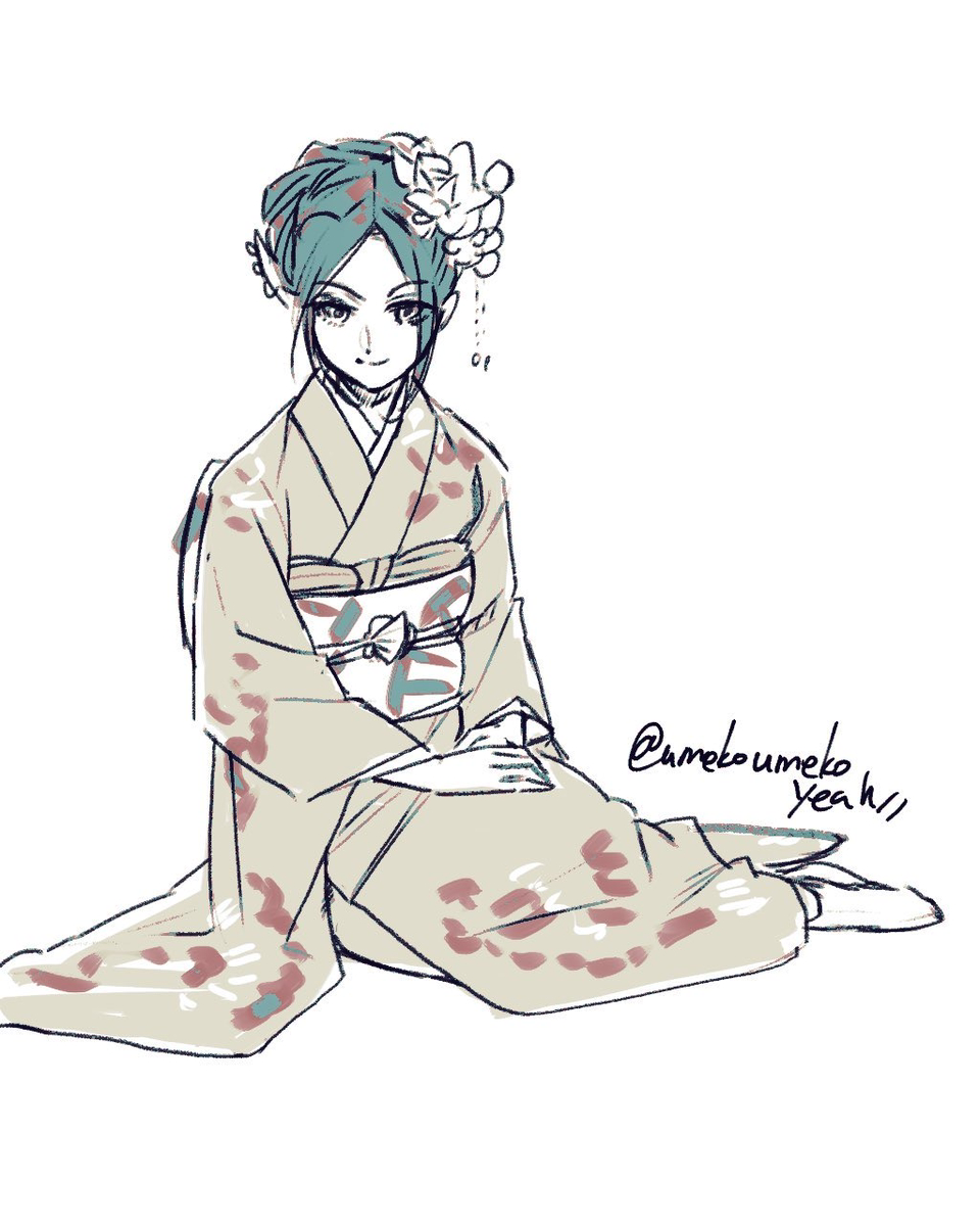 This is a pixiv picture whose title is オリジナル落書きとかラフとか6.