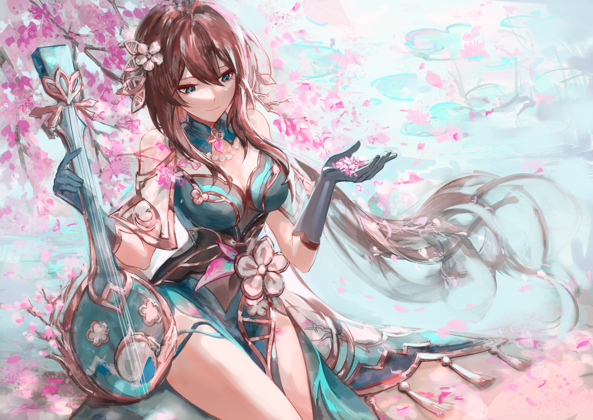 This is a pixiv picture whose title is Ruan Mei.