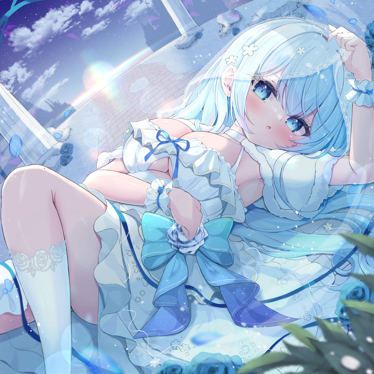 This is a pixiv picture whose title is CryoLight❄️.