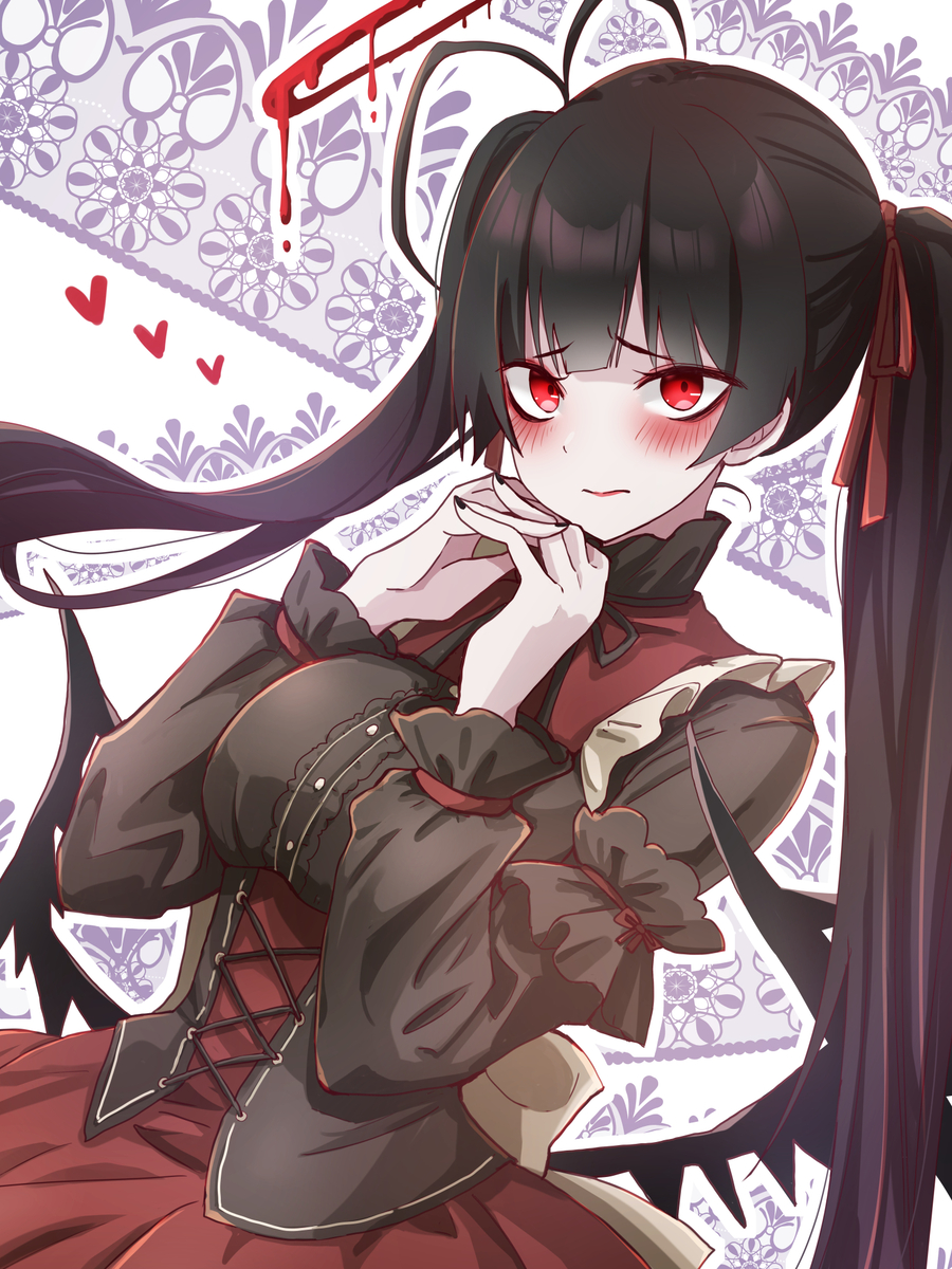 This is a pixiv picture whose title is 99. 剣先ツルギ(地雷系？).
