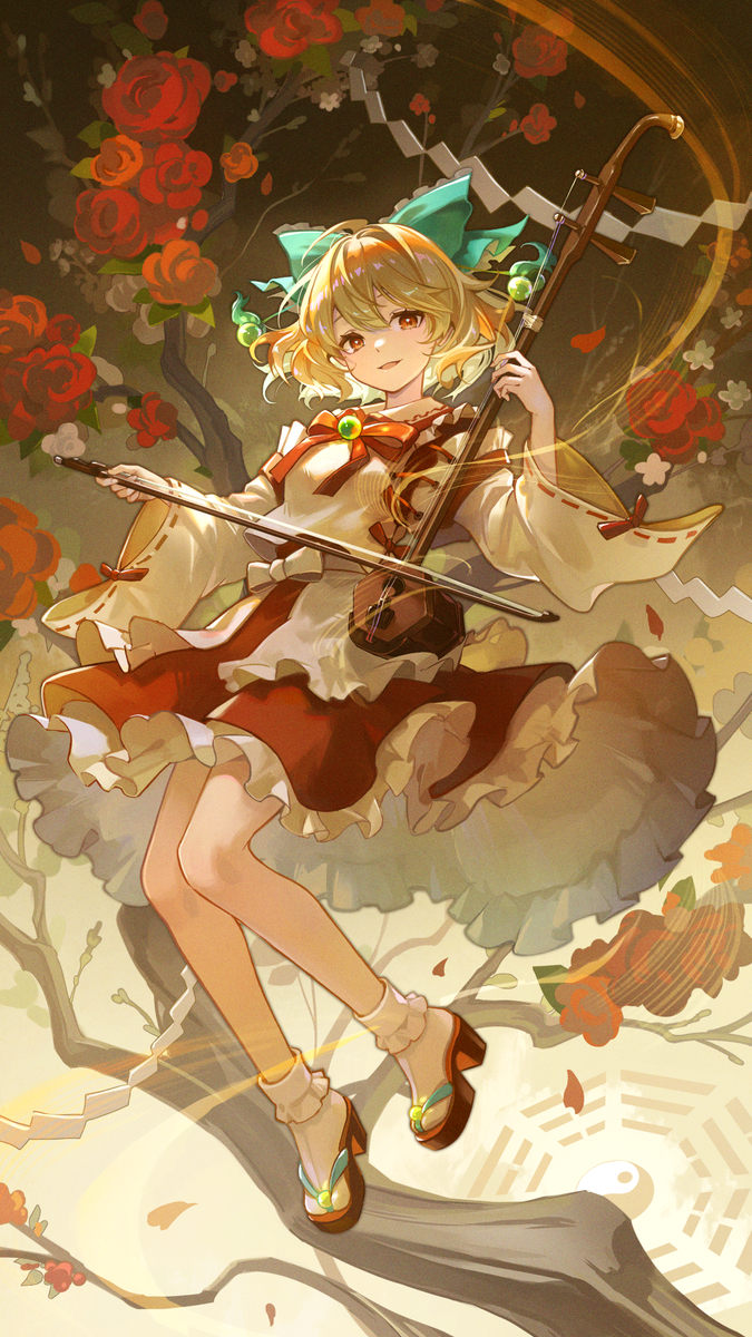 This is a pixiv picture whose title is 冴月麟.