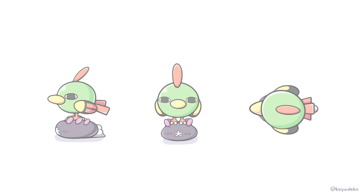 This is a pixiv picture whose title is 休憩中のネイティ.