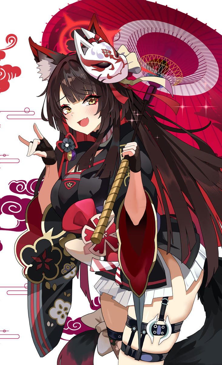 This is a pixiv picture whose title is wakamo.