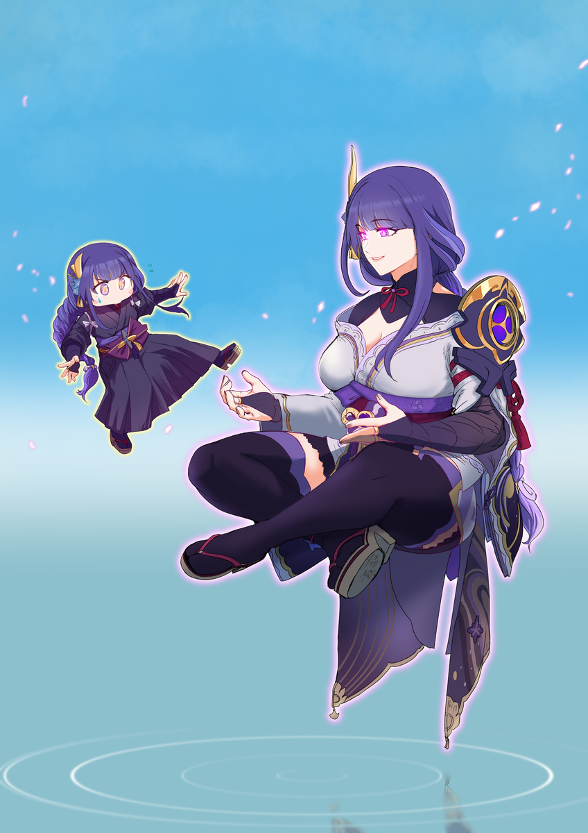This is a pixiv picture whose title is color practice.