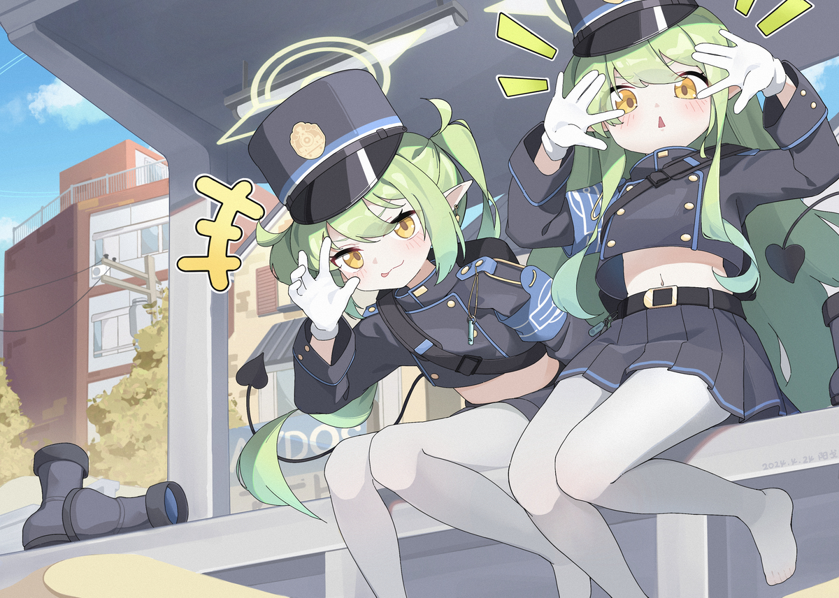 This is a pixiv picture whose title is 橘ヒカリ 橘ノゾミ.
