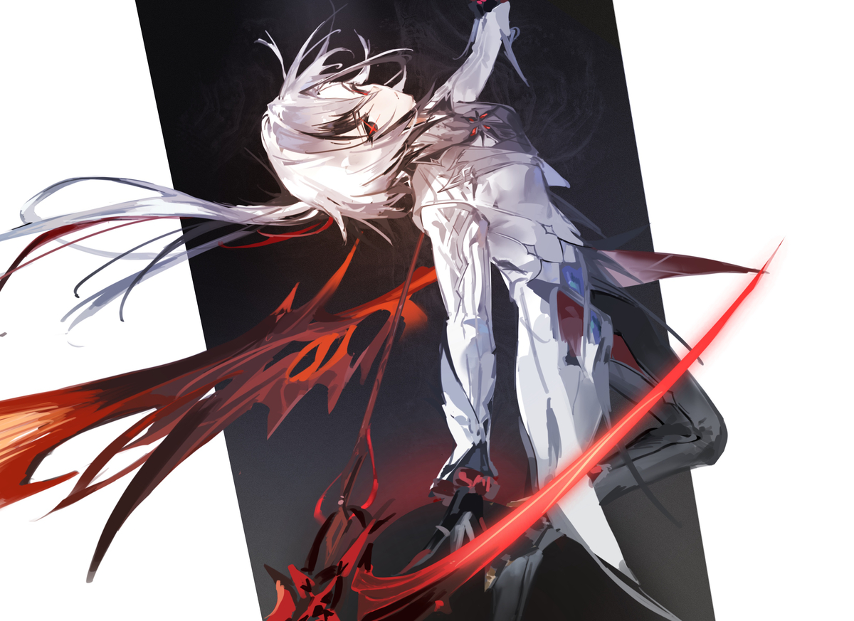 This is a pixiv picture whose title is 仆人 Arlecchino.