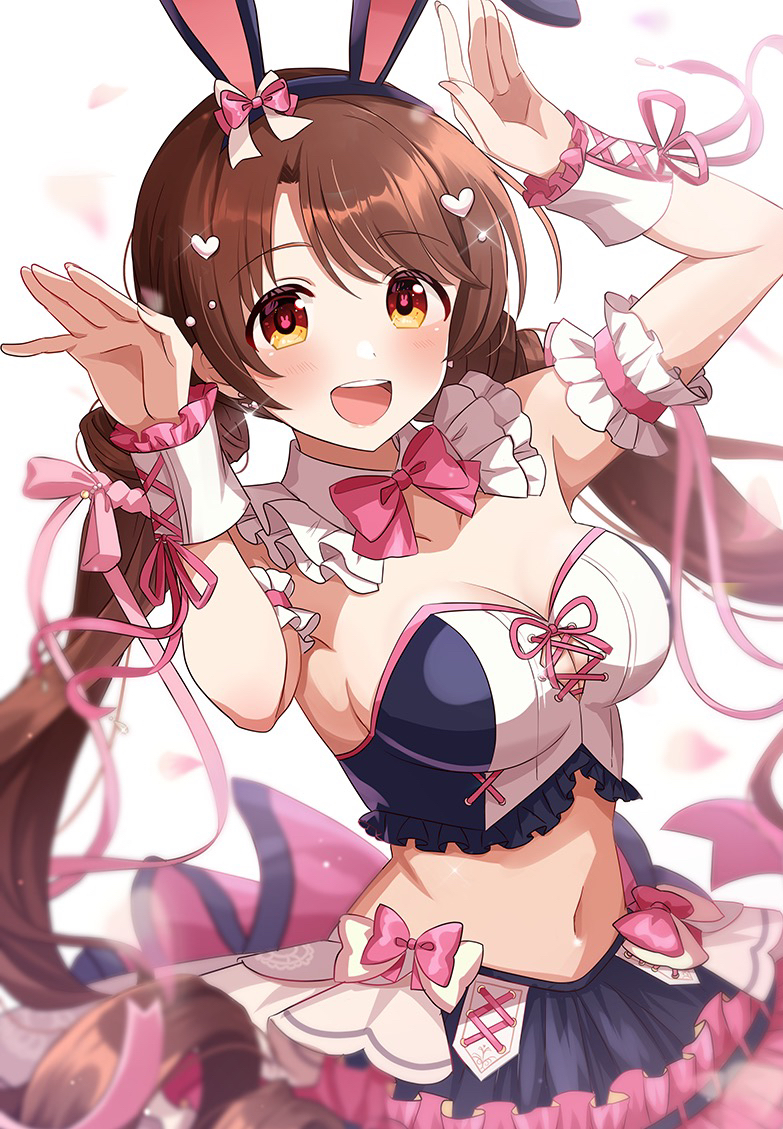 This is a pixiv picture whose title is 卯月おめでとう🥳.