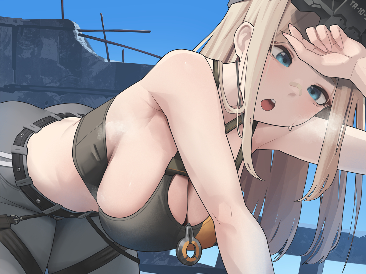 This is a pixiv picture whose title is Nikke Centi(センチ).