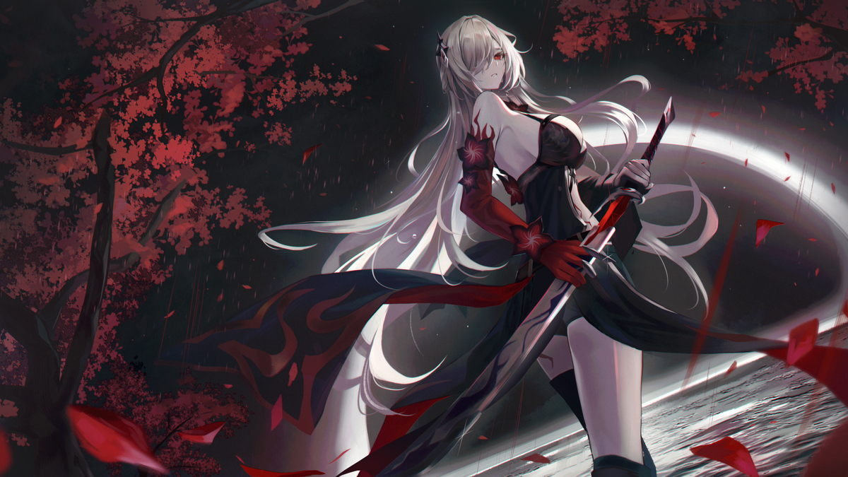 This is a pixiv picture whose title is 黄泉.