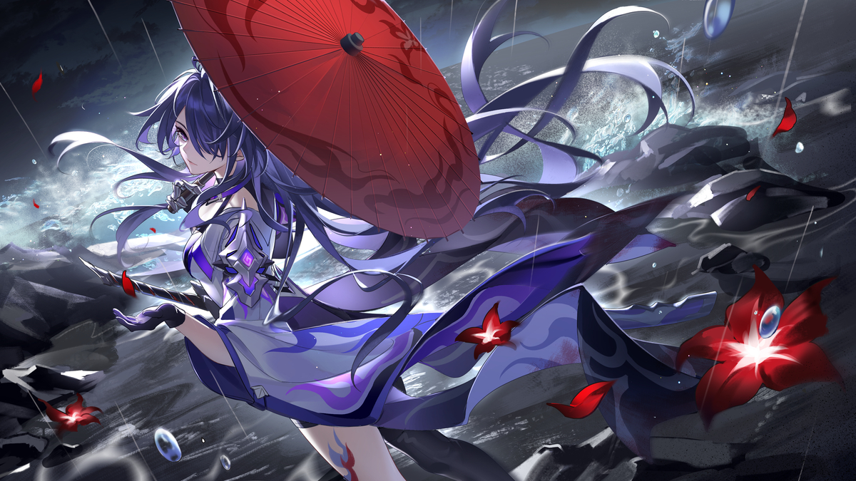 This is a pixiv picture whose title is 黄泉.