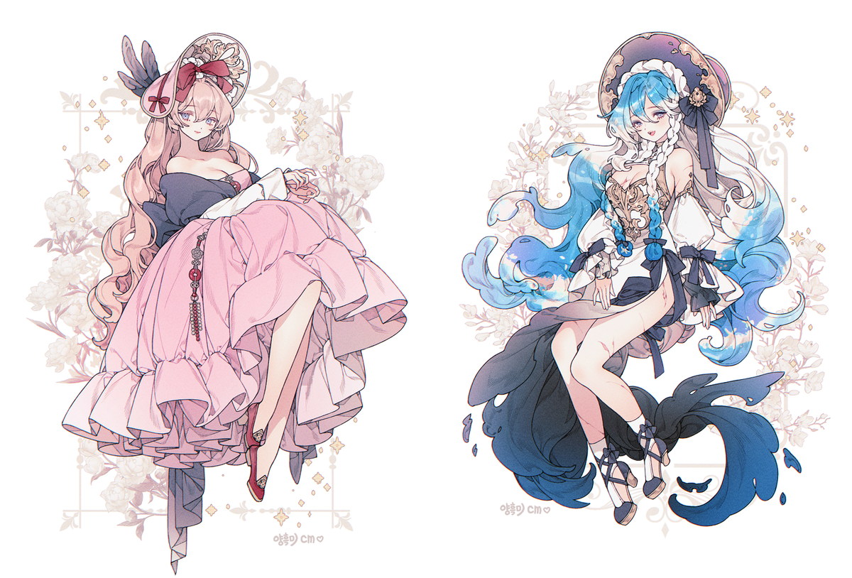 This is a pixiv picture whose title is 💗cm💗.