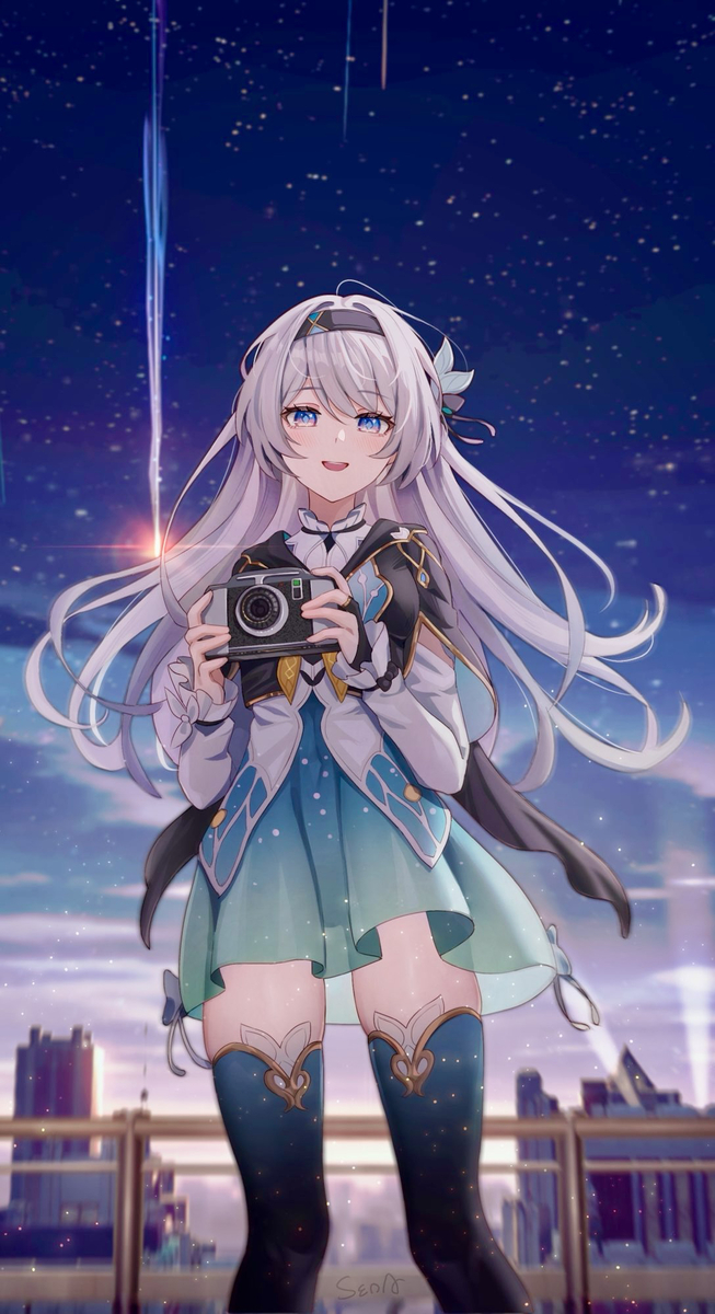 This is a pixiv picture whose title is 流萤firefly.