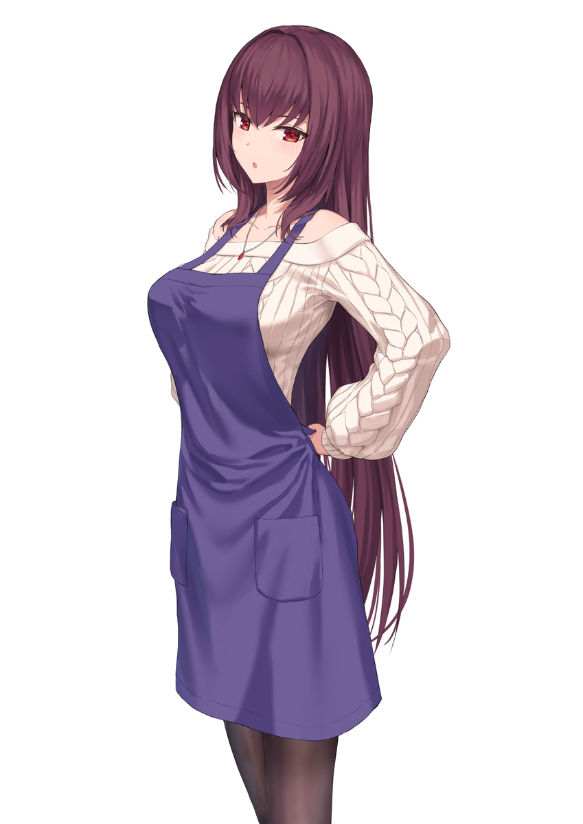This is a pixiv picture whose title is 叔母サハ.