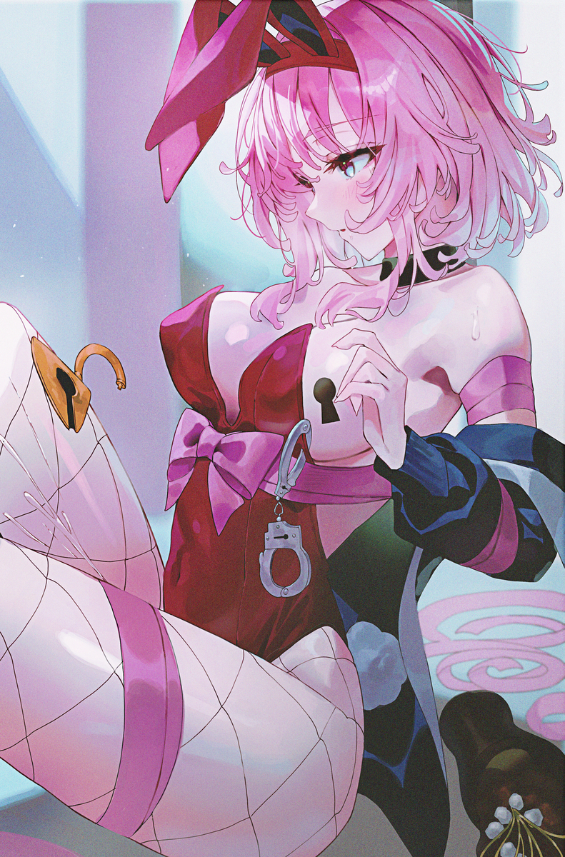 This is a pixiv picture whose title is 三月なのか🐰.