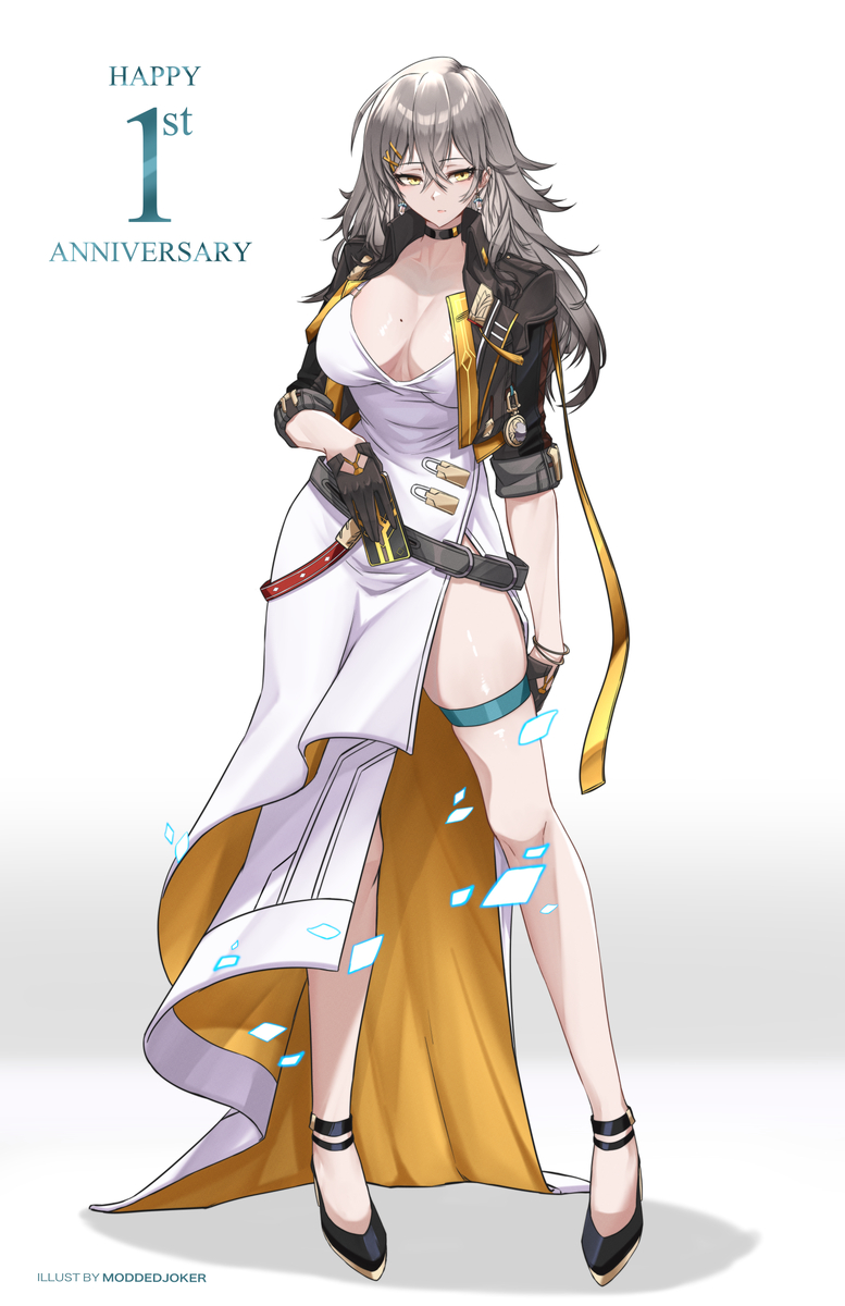 This is a pixiv picture whose title is Stelle Anniversary.
